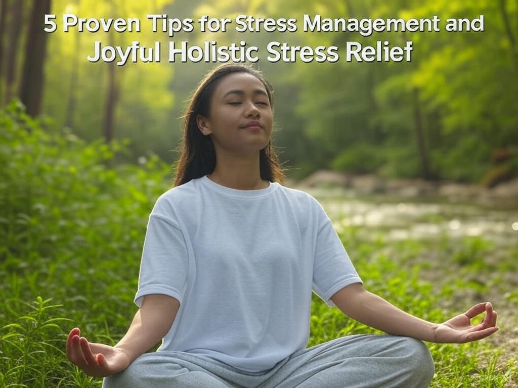 5 Proven Tips for Stress Management and Joyful Holistic Stress Relief