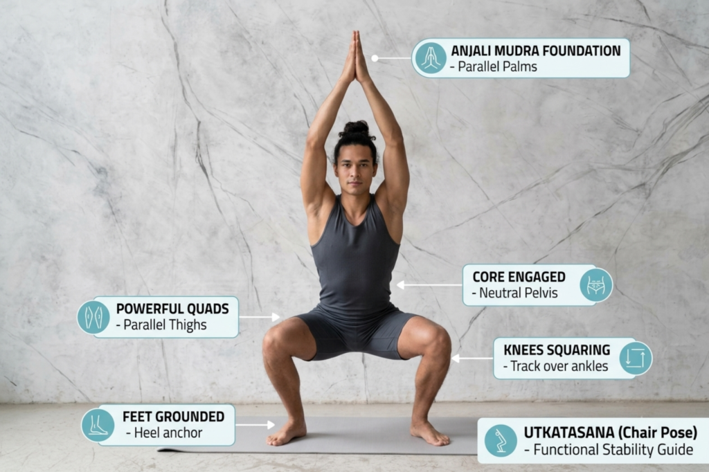 Chair Pose (Utkatasana)