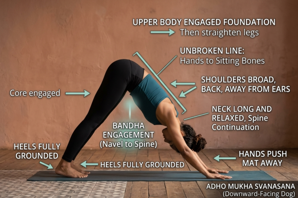 Downward-Facing Dog (Adho Mukha Svanasana)