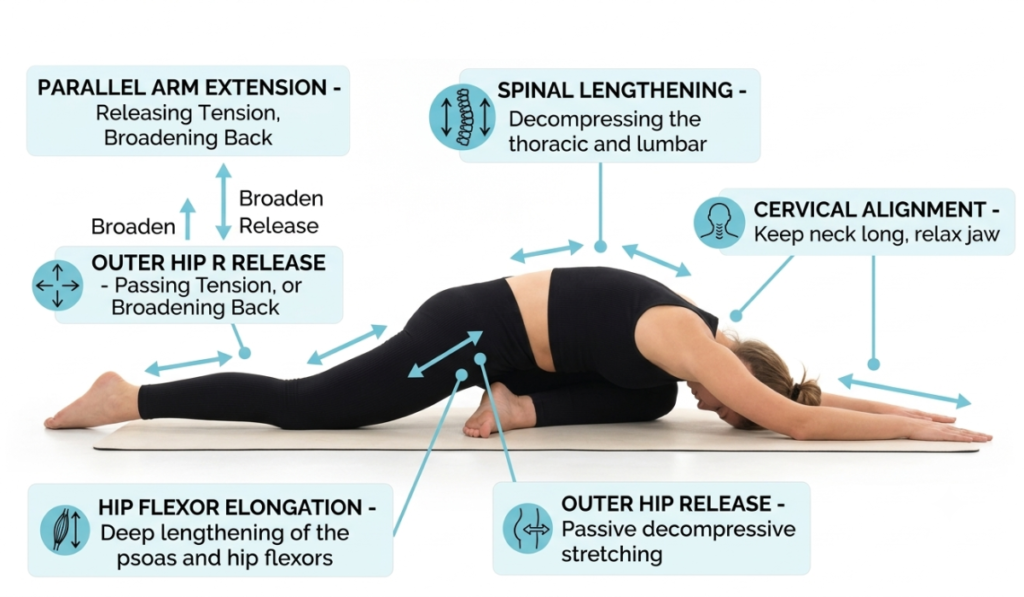 Pigeon Pose (Eka Pada Rajakapotasana Variation)